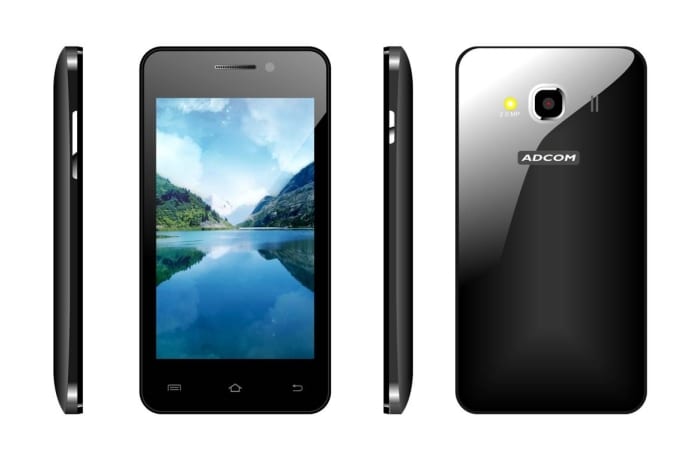 <a href="http://gadgets.ndtv.com/adcom-a-400i-1089">Adcom Thunder A-400i</a> features a 4-inch display with 320x480 pixels resolution.

<br />

<a href="http://gadgets.ndtv.com/mobiles/news/adcom-thunder-a-350i-thunder-a-400i-thunder-a-500-budget-smartphones-launched-434065">Read more</a>