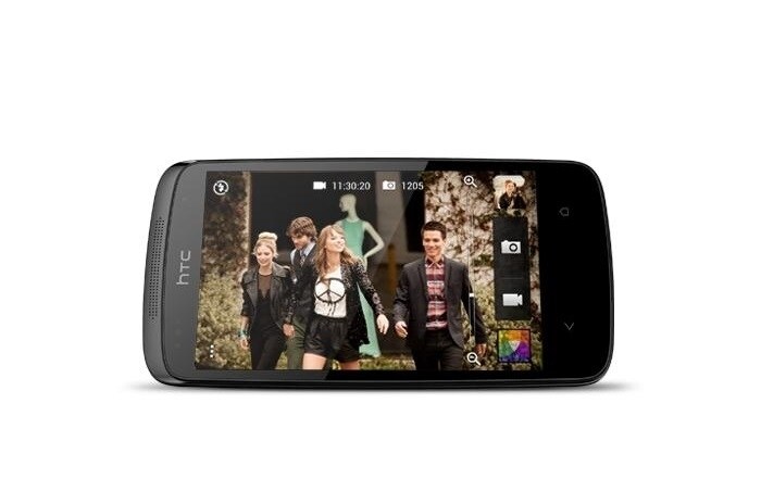 <a href="http://gadgets.ndtv.com/htc-desire-500-942">HTC Desire 500</a> is powered by a quad-core 1.2GHz Qualcomm Snapdragon 200 processor coupled with 1GB of RAM.<br />

<a href="http://gadgets.ndtv.com/mobiles/news/htc-desire-500-with-android-42-sense-50-launched-for-rs-21490-429874">Read more</a>