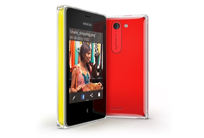 <a href="http://gadgets.ndtv.com/nokia-asha-502-1094">Nokia Asha 502</a> comes with 3-inch display and sports a 5-megapixel camera accompanied by an LED flash.


<br />

<a href="http://gadgets.ndtv.com/mobiles/news/nokia-asha-500-asha-502-and-asha-503-launched-435556">Read more</a>