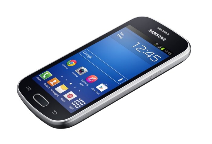 <a href="http://gadgets.ndtv.com/samsung-galaxy-trend-lite-1077">Samsung Galaxy Trend Lite</a> comes with a 4-inch WVGA (480x800) TFT display and is powered by a 1GHz processor.<br /> 

<a href="http://gadgets.ndtv.com/mobiles/news/samsung-galaxy-trend-lite-and-galaxy-fame-lite-launched-430925">Read more</a>