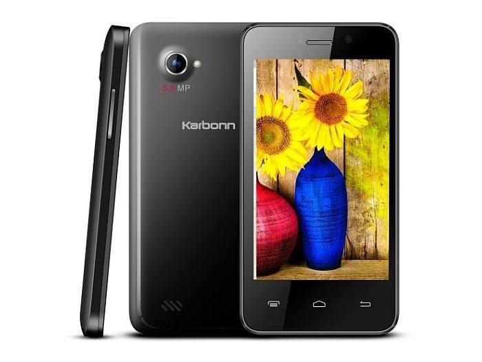 <a href="http://gadgets.ndtv.com/karbonn-titanium-s99-1717">Karbonn Titanium S99</a> packs a 1400mAh Li-Ion battery and is available in Black & White colours.
<br /> 	
<a href="http://gadgets.ndtv.com/mobiles/news/karbonn-titanium-s99-with-android-44-kitkat-launched-at-rs-5990-546333"> Read more </a>