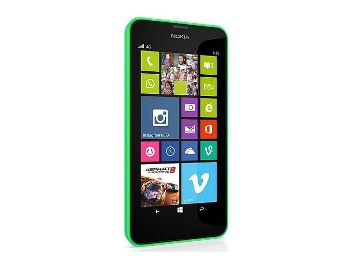 <a href="http://gadgets.ndtv.com/nokia-lumia-630-1456">Nokia Lumia 630</a> include a 4.5-inch FWVGA (480x854 pixels) ClearBlack LCD display with Gorilla Glass 3.


<br /> 

<a href="http://gadgets.ndtv.com/mobiles/news/lumia-630-with-windows-phone-81-now-available-in-india-at-rs-10500-536596"> Read more </a>