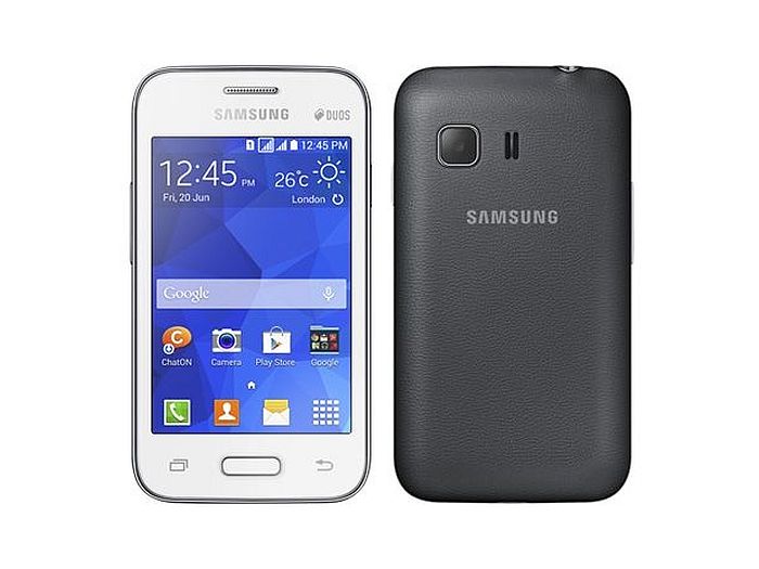 <a href="http://gadgets.ndtv.com/samsung-galaxy-young-2-1735">Samsung Galaxy Young 2</a> sports a 3.5-inch TFT display with HVGA resolution.
<br/>
<a href="http://gadgets.ndtv.com/mobiles/news/samsung-launches-four-budget-android-44-kitkat-galaxy-smartphones-550556">Read more</a>