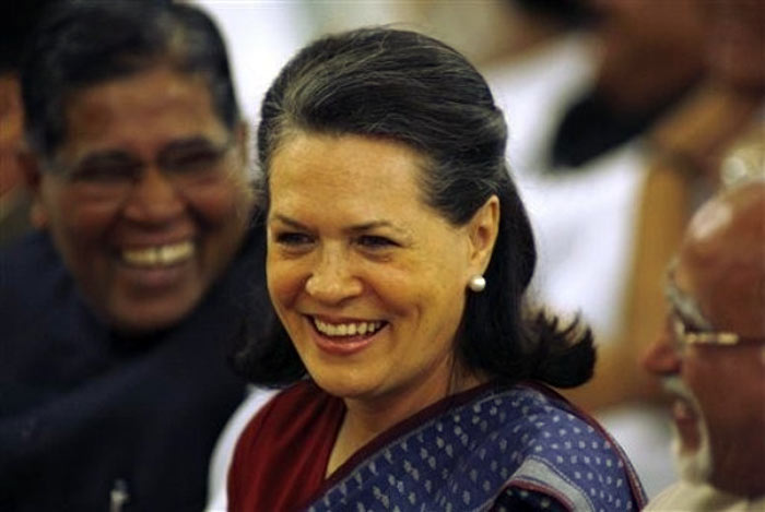 <b>8. Sonia Gandhi:</b> She might not hold any ministerial posts but is the most powerful woman in the country today.