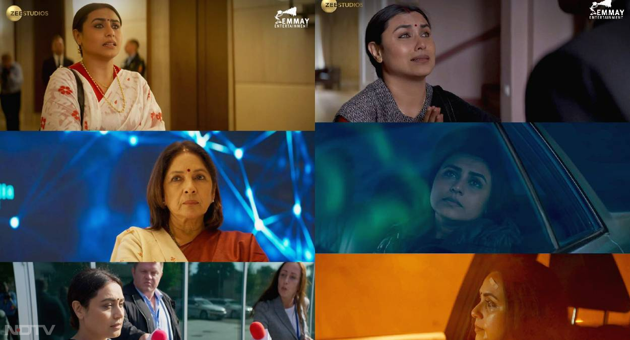 6 दिन पहले रिलीज हुआ फ‍िल्‍म ‘मिसेज चटर्जी वर्सेज नॉर्वे' का ट्रेलर काफी पसंद किया जा रहा है। अकेले यूट्यूब पर अबतक फ‍िल्‍म के ट्रेलर को 17 मिलियन व्‍यूज मिले हैं। मीडिया रिपोर्टों के अनुसार, सभी प्‍लेटफॉर्म्‍स पर इसका ट्रेलर 30 मिलियन व्‍यूज का आंकड़ा पार गया है। कहा जा रहा है कि यह फ‍िल्‍म बॉक्‍स ऑफ‍िस पर भी अच्‍छा प्रदर्शन कर सकती है। काफी दिनों बाद रानी मुखर्जी बड़े पर्दे पर आ रही हैं, जिसे लेकर उनके फैंस उत्‍साहित हैं। तस्‍वीरें, @EmmayEntertain से।