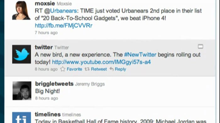 An icon on the top right of the tweet indicates whether there is an image or a video in the tweet.
