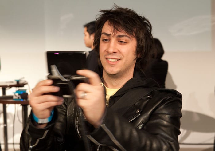 The Nintendo 3DS also includes a gyroscope and a motion sensor for motion based gaming.