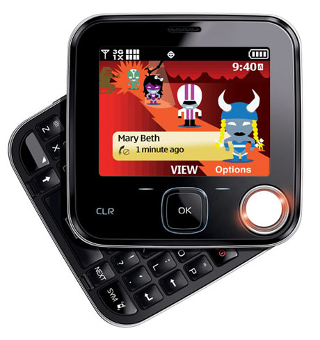 Nokia introduced the Nokia 7705 Twist, a phone with a square shape that swivels open to reveal a full QWERTY keypad.