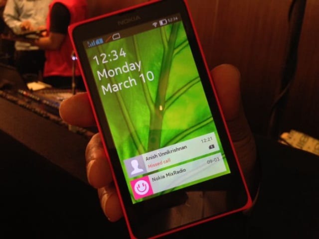 Photo : Nokia X India launch and hands-on