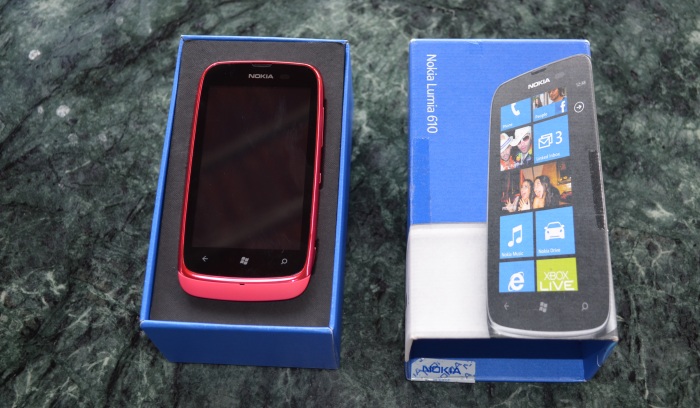 Nokia Lumia 610 in pictures