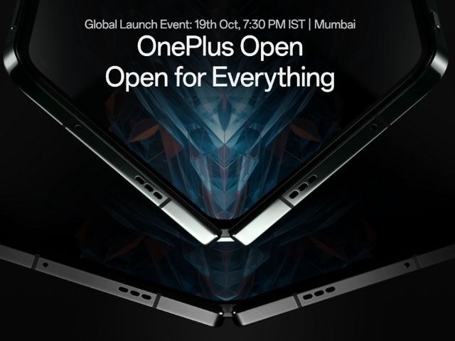 Photo : OnePlus Open India Launch Scheduled for October 19
