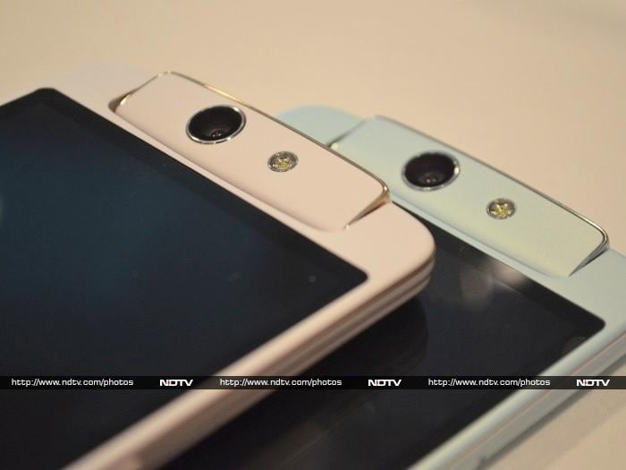 The rotating camera of the <a href="http://gadgets.ndtv.com/oppo-n1-mini-1641">Oppo N1 Mini</a> comes with a 13-megapixel sensor.