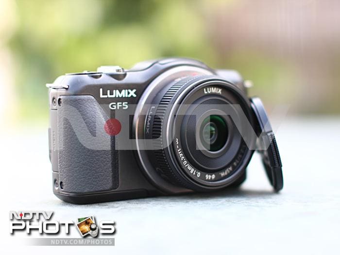 The Lumix DMC-GF5.