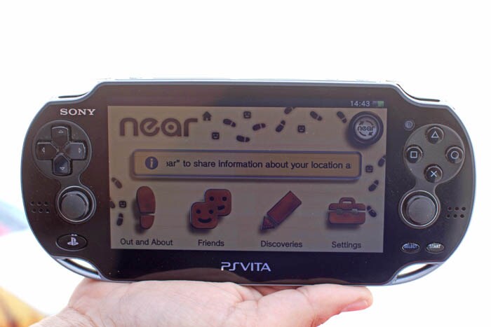 Vita features a new app called Near that lets you see what other Vita gamers in the vicinity are up to.