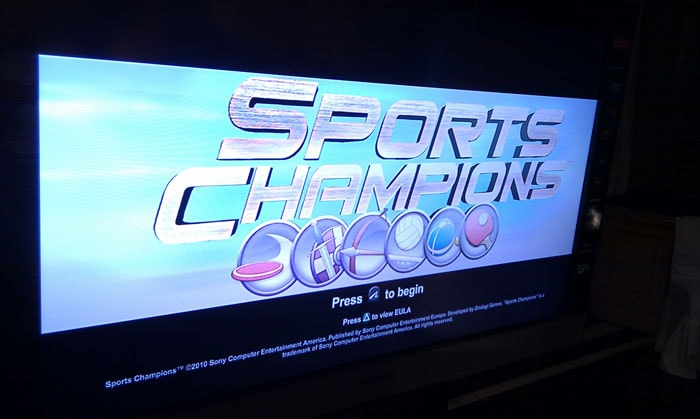 Sports Champions: One of the launch game titles for Sony's Motion Controller, The PlayStation Move. [PHOTO: Sameer Mitha]