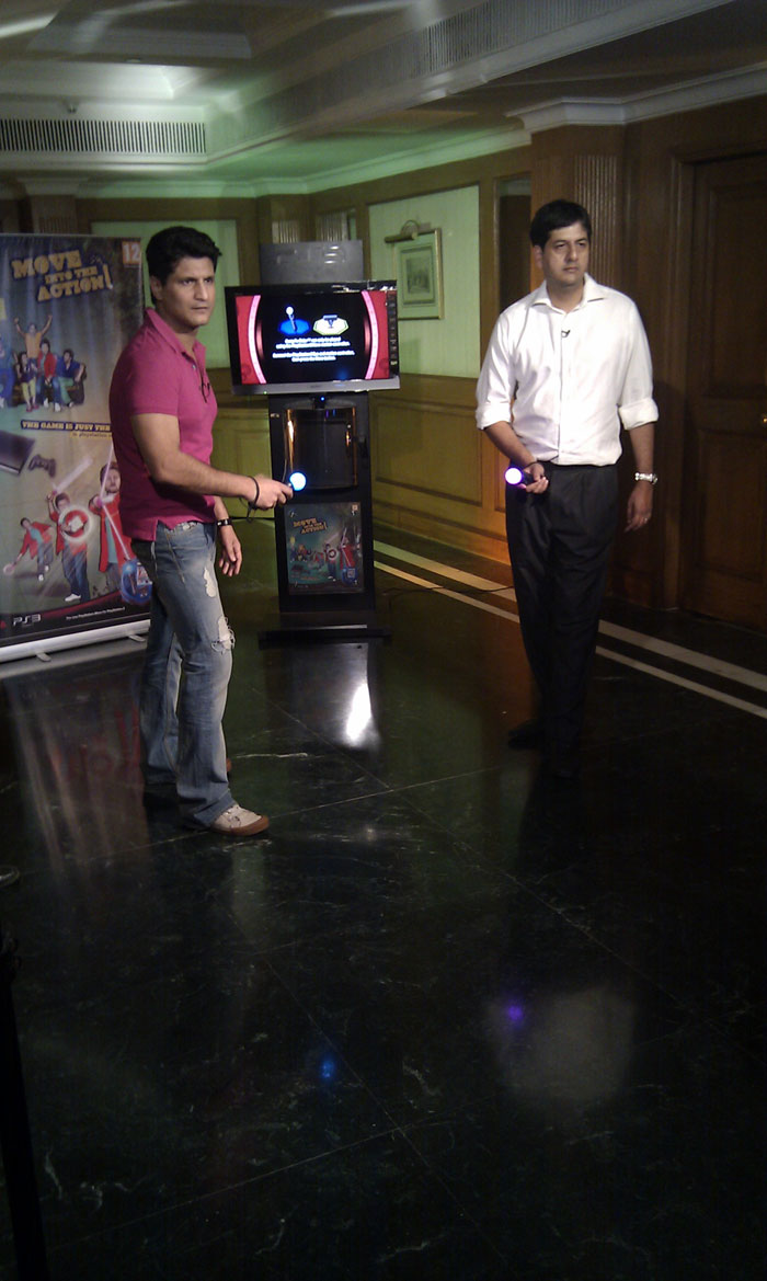 Gadget Guru grooves with the PlayStation Move! (Images) NDTV Gadgets 360