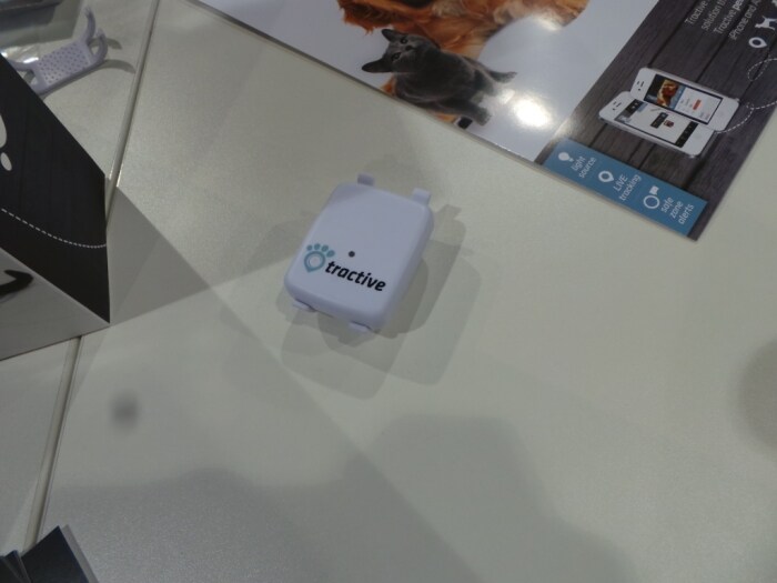 Tractive GPS pet tracking device. (Image credit: Rajiv Makhni)