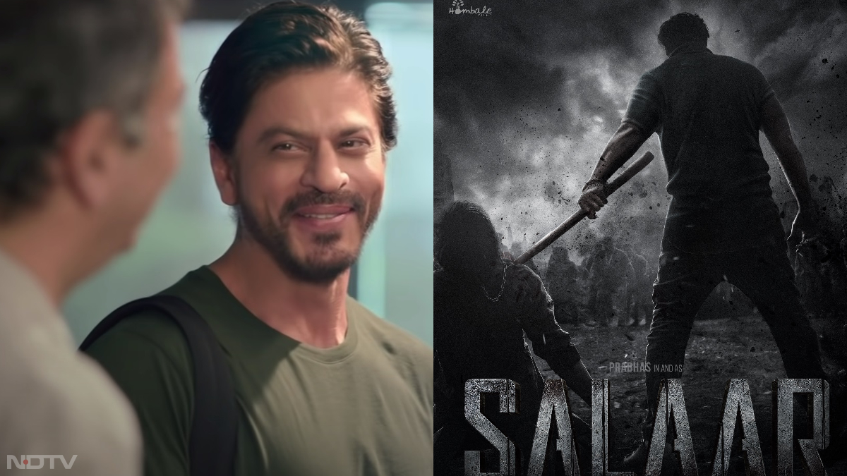 Salaar vs Dunki : बड़े पर्दे पर शाहरुख खान-प्रभास की टक्&zwj;कर, एक ही दिन रिलीज होंगी Salaar और Dunki!
