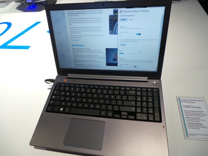 Samsung Chronos 7 series - For exceptional, faster and seamless performance.(Image credit: Rajiv Makhni)
