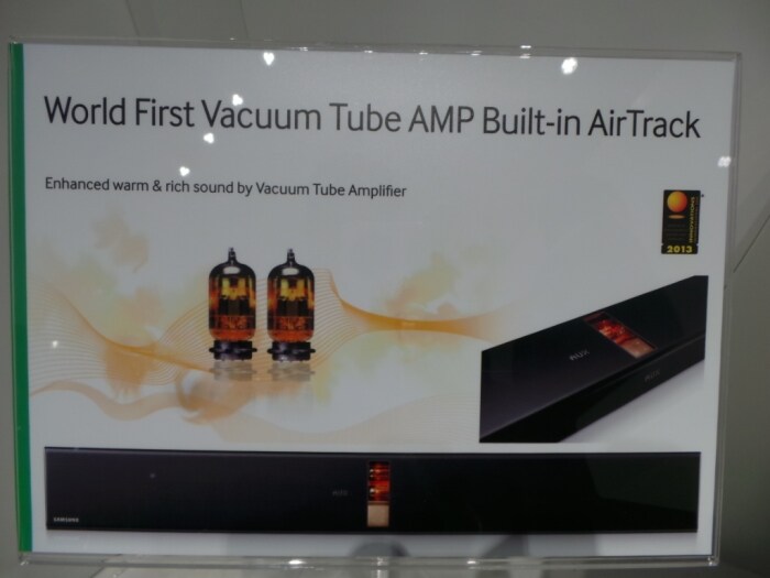 World's first vacuum tube sound bar.(Image credit: Rajiv Makhni)