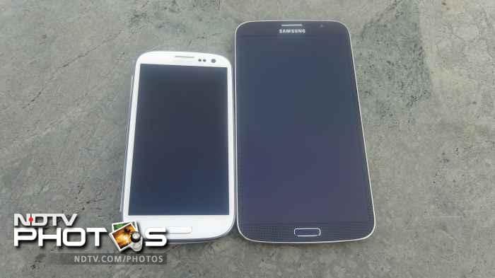 Samsung Galaxy Mega 6.3 with the Galaxy S III