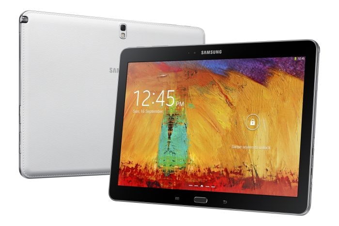 Samsung Galaxy Note 10.1 2014 Edition features a 10.1-inch WQXGA (2560X1600) Super clear LCD display.