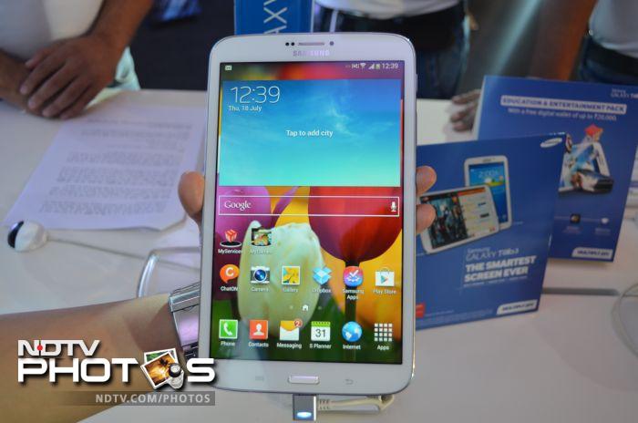 Samsung Galaxy Tab 3 311 8 is powered by a 1.5GHz dual-core processor alongside 1.5GB of RAM.