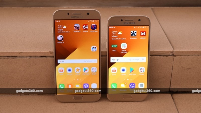 Samsung Galaxy A7 (2017) and Galaxy A5 (2017)