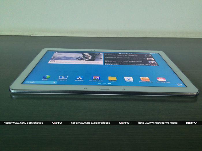 The Samsung Galaxy Note Pro has 3GB of RAM, 32GB of storage space, and a microSD card slot for up to 64GB of additional storage.