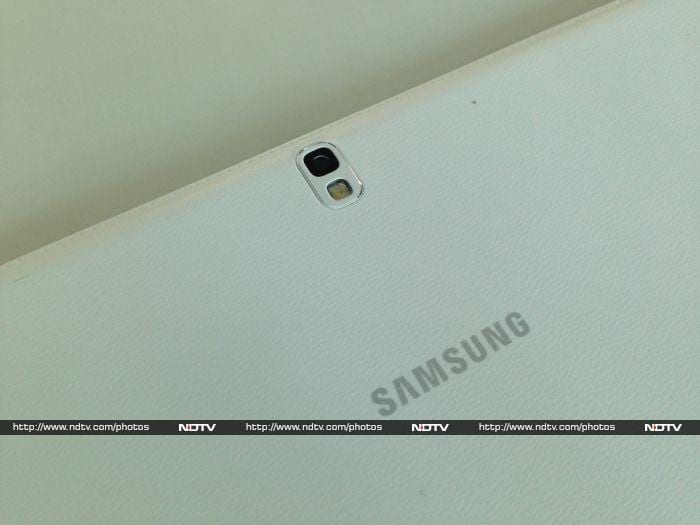 The Samsung Galaxy Note Pro has an 8-megapixel camera on the rear panel.