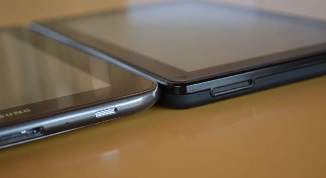 Tab 2 310 is slightly thinner than Kindle Fire, which runs on Android 2.3 based custom operating system.