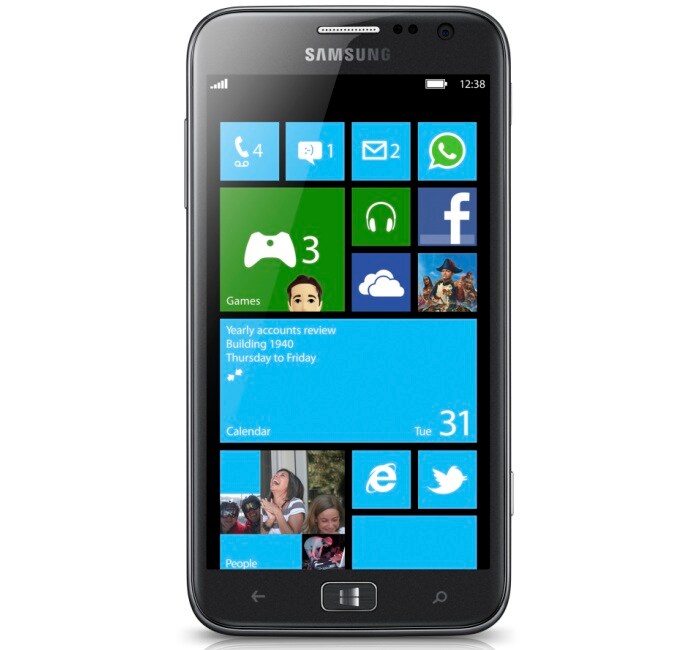 Samsung also unveiled the ATIV S, the world's first Windows Phone 8 device.