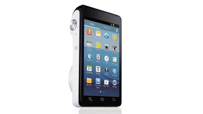 The Samsung Galaxy Camera has a 4.8-inch display.