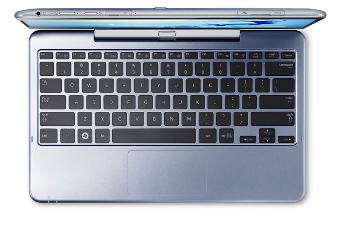 The Samsung ATIV Smart PC is powered by an Intel Atom processor while the Samsung ATIV Smart PC Pro (pictured here) has Intel Core i5 processor at its heart.