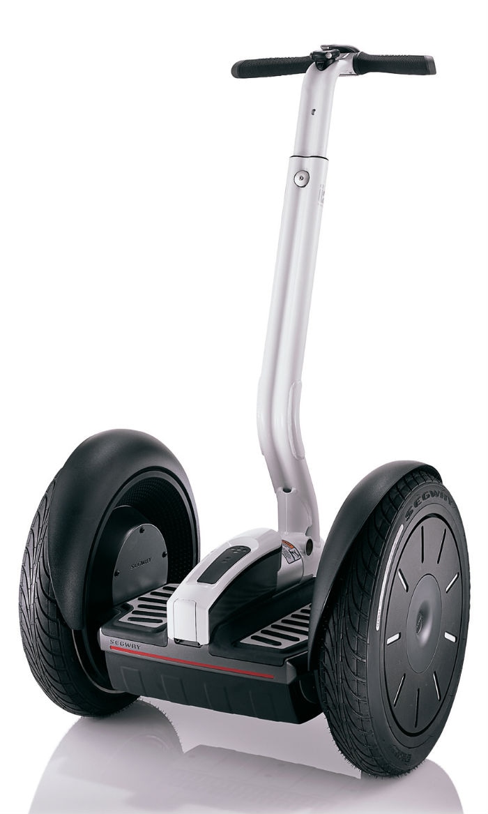 The i2 model of the Segway provides an easy and comfortable ride. Preferred locations for use are malls, corporate office/compounds, etc. Anywhere where the terrain is smooth. It will give you a maximum speed of 20kmph and will last up to 38km on a full charge.