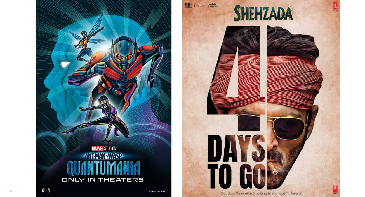 Shehzada Vs Ant-Man 3 एडवांस बुकिंग : 17 फरवरी से बॉक्&zwj;स ऑफ&zwj;िस पर होगी नई जंग!  जानें टिकट बुकिंग में किसका पलड़ा भारी