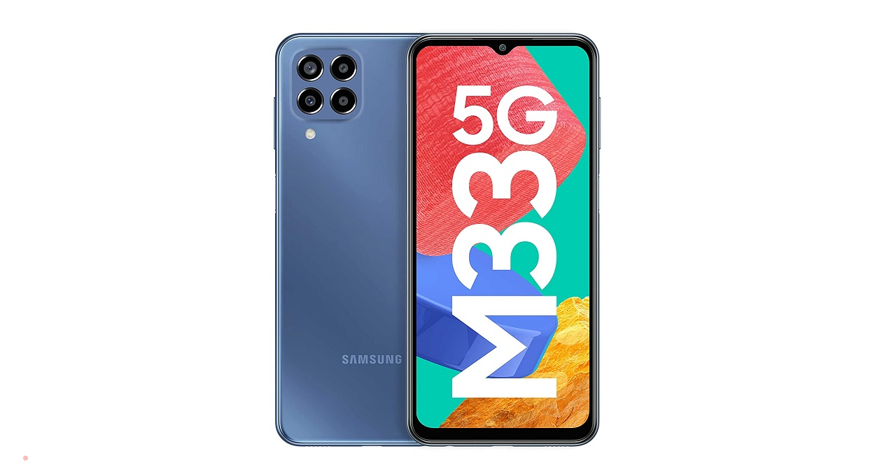 Samsung Galaxy M33 5G के 8GB/128GB स्टोरेज वेरिएंट 18,499 रुपये में लिस्ट किया गया है। बैंक ऑफर की बात करें तो Amex क्रेडिट कार्ड से पेमेंट 10% छूट (2,000 रुपये तक) मिल सकती है, जिसके बाद प्रभावी कीमत 16,649 रुपये हो जाएगी। इस फोन में 6.6 इंच की LCD डिस्प्ले दी गई है, जिसका रेजोल्यूशन 1080x2400 पिक्सल है।