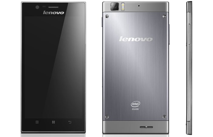 <a href="http://gadgets.ndtv.com/lenovo-k900-785">Lenovo K900</a> packs in Intel Atom Z2580 2GHz dual-core processor clocking in at 2GHz and has a non-removable 2500 mAh battery. <br />
Launch price Rs. 32,999<br />
<a href="http://gadgets.ndtv.com/mobiles/news/lenovo-k900-smartphone-launched-375548">Read more</a>