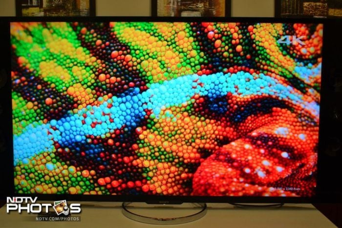 Sony 4K TV has approximately 8 million pixels each for red, green and blue colour.