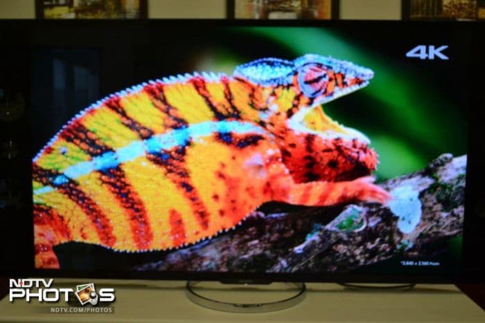 Sony has launched the 65-inch 4K Ultra HD TV for Rs. 4 lakh and the 55-inch model for Rs. 3 lakh.