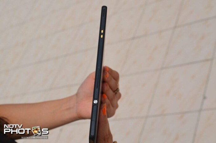 At 6.9mm, Xperia Tablet Z is the thinnest tablet.