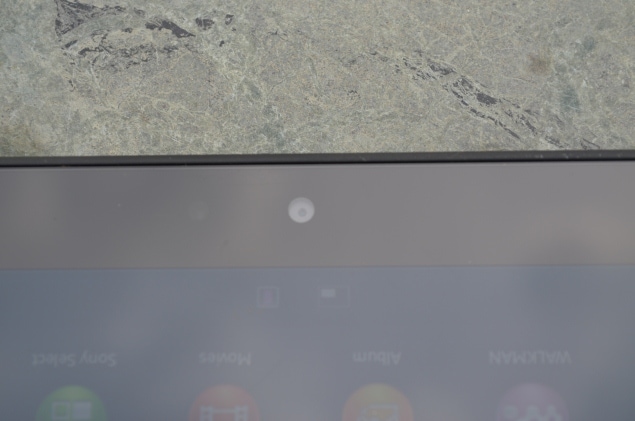 The tablet has 2.2-megapixel front facing camera.