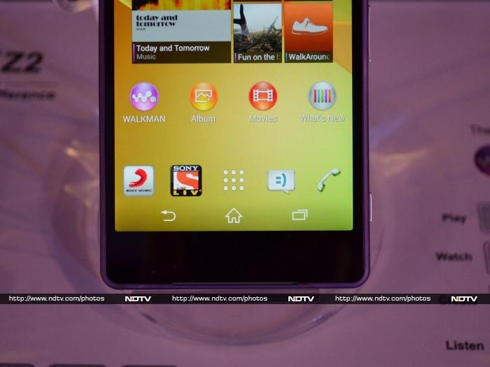 Sony Xperia Z2 Hands On (pictures) | NDTV Gadgets360.com