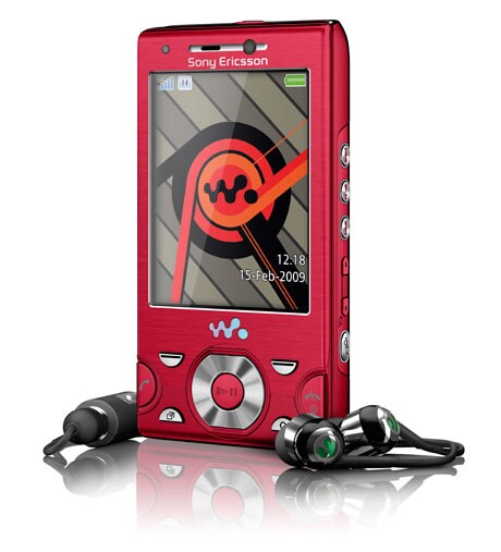 W995 head sets energetic red