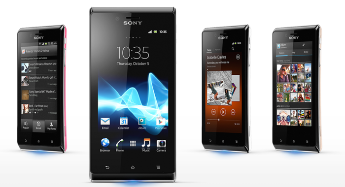 Sony also unveiled the Xperia J that is just 9.2mm thin and comes with a 4.0-inch FWVGA Display.