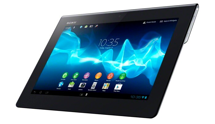 Sony's biggest launch (literally) was the Xperia Tablet S. It comes with a 9.4-inch (1280 x 800) IPS display and runs Android 4.0.3 (Ice Cream Sandwich).