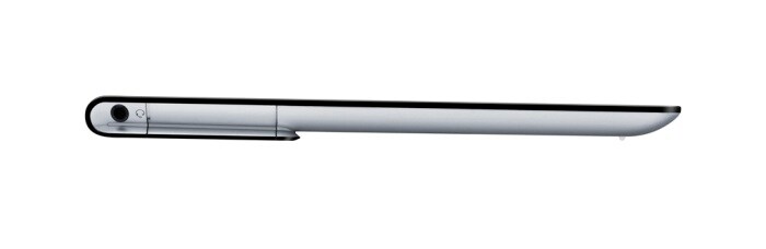 The Sony Xperia Tablet S is 11.85mm thick and is powered by a NVIDIA Tegra 3 quad-core processor.