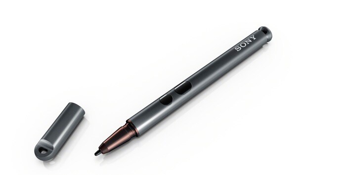 The Sony VAIO Duo 11 slider hybrid Ultrabook combines fully-featured PC productivity with tablet convenience. It also comes with a digitizer stylus (pictured here).