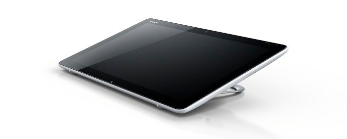The VAIO Duo 11 and VAIO Tap20 (pictured here) come with Windows 8 and are powered by Intel Core processors.