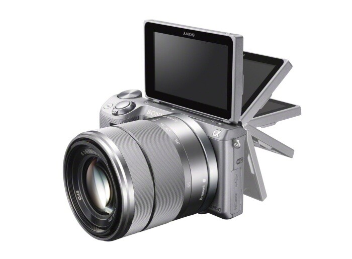 The camera comes with comes with a touchscreen that flips through 180 degrees for easy arm's length self-portraits. Other features include full-HD video recording.
